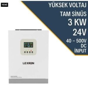 LEXRON 3KW HV MPPT 40-500 PV INPUT AKILLI İNVERTER