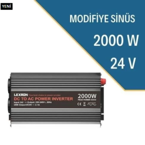 LEXRON 2000W-24V MODİFİYE SİNÜS İNVERTER