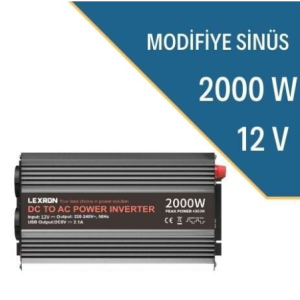 LEXRON 2000W-12V MODİFİYE SİNÜS İNVERTER